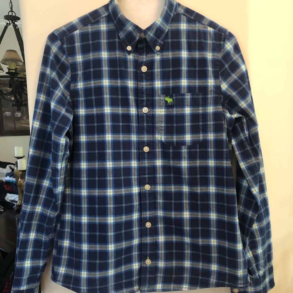 Boys Abercrombie button down shirt
